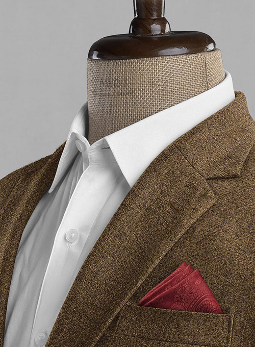 Royal Brown Heavy Tweed Jacket