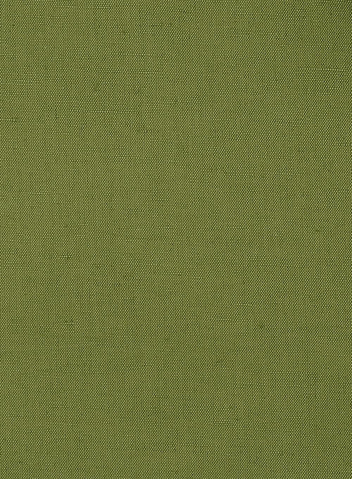 Safari Nut Green Cotton Linen Jacket