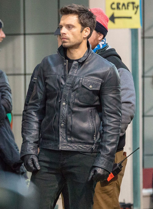 The Winter Soldier San Sebastian Leather Jacket - Click Image to Close