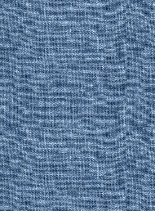 Solbiati Denim Light Blue Linen Jacket - Click Image to Close