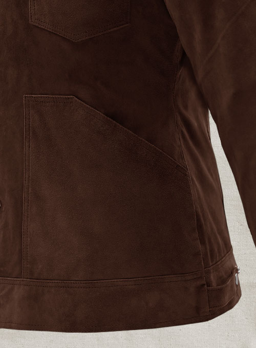 Brown Frodo Suede Leather Jacket