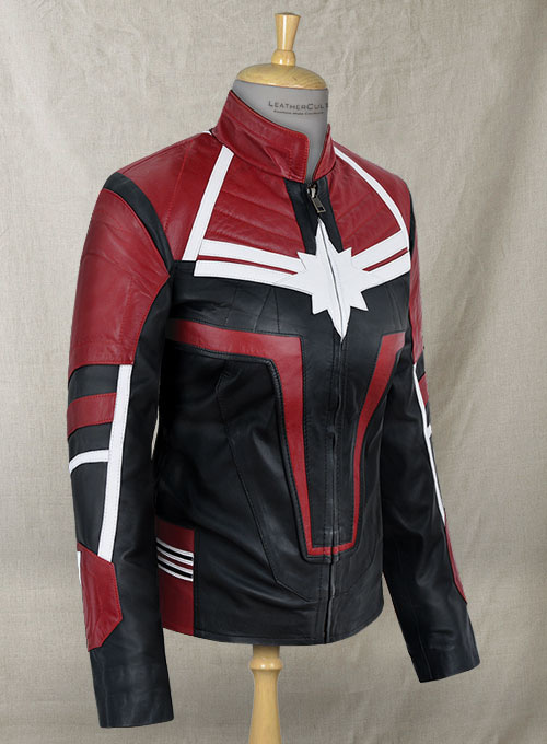 Captain Marvel Leather Jacket