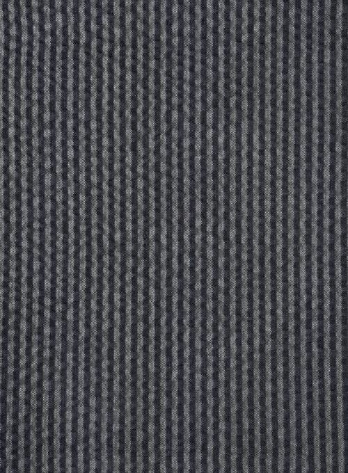 Solbiati Gray Blue Seersucker Jacket - Click Image to Close