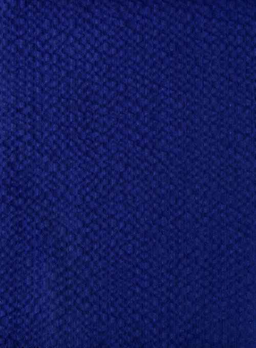 Solbiati Indigo Blue Seersucker Jacket - Click Image to Close