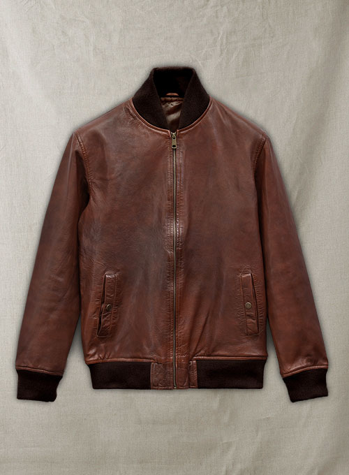 Spanish Brown Tom Cruise Leather Jacket #2