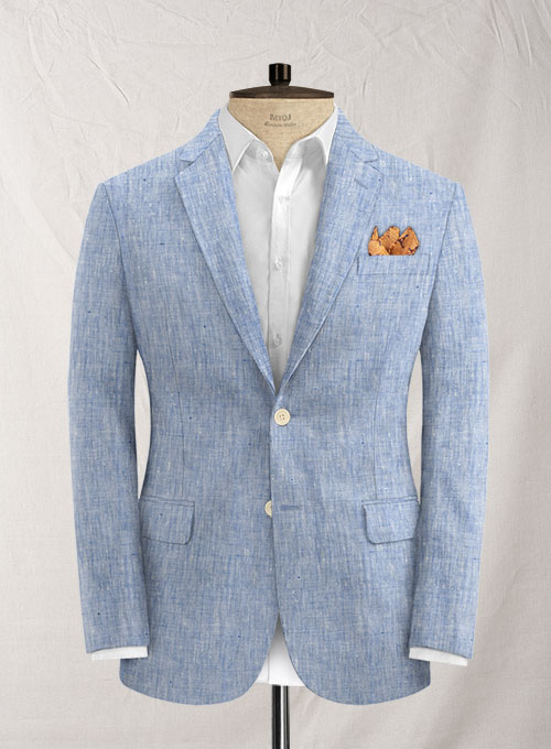 Stockford Blue Linen Jacket