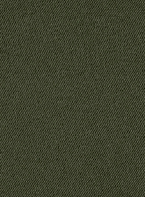 Stretch Summer Weight Olive Green Chino Jacket