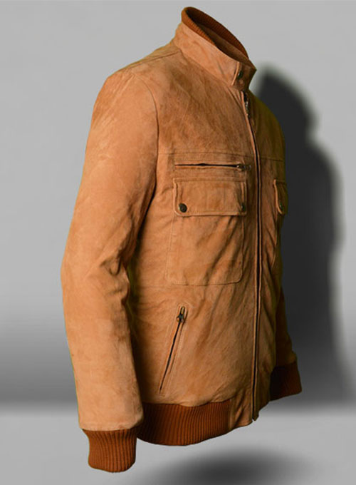 Suede Leather Jacket # 94 - Click Image to Close