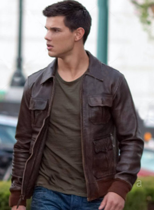 Taylor Lautner Abduction Leather Jacket
