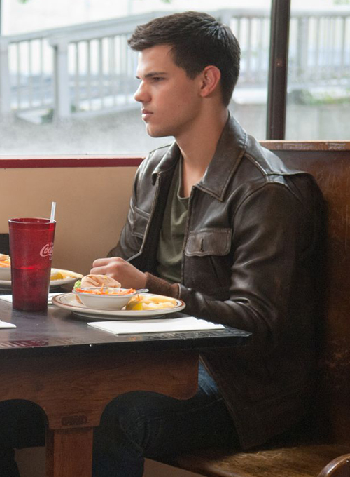 Taylor Lautner Abduction Leather Jacket - Click Image to Close