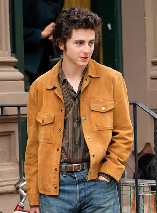 Timothee Chalamet Leather Jacket