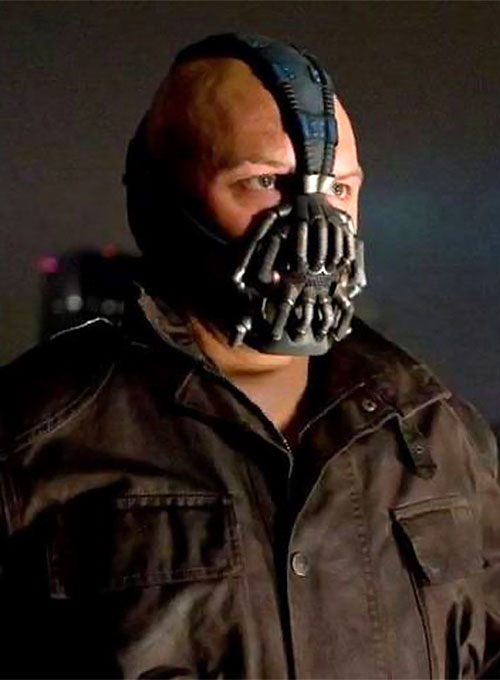 Tom Hardy The Dark Knight Rises Leather Jacket - Click Image to Close