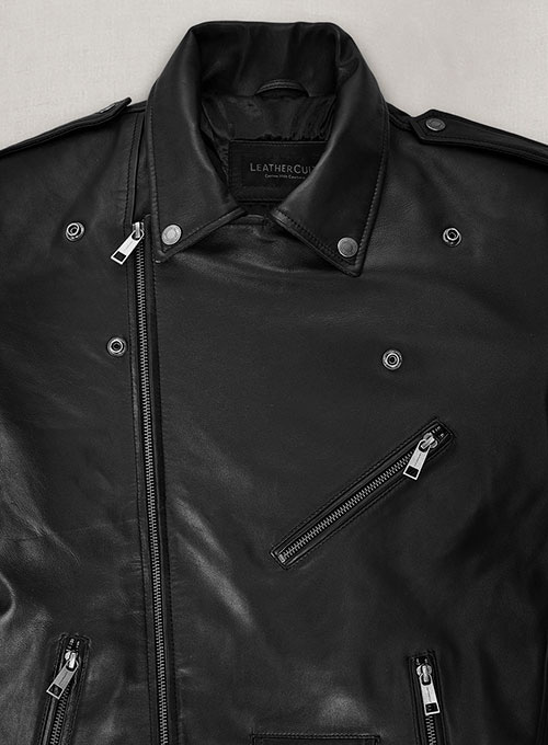 Triple H Leather Jacket - Click Image to Close