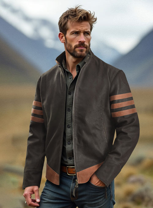 X - Men Origins Wolverine Leather Jacket