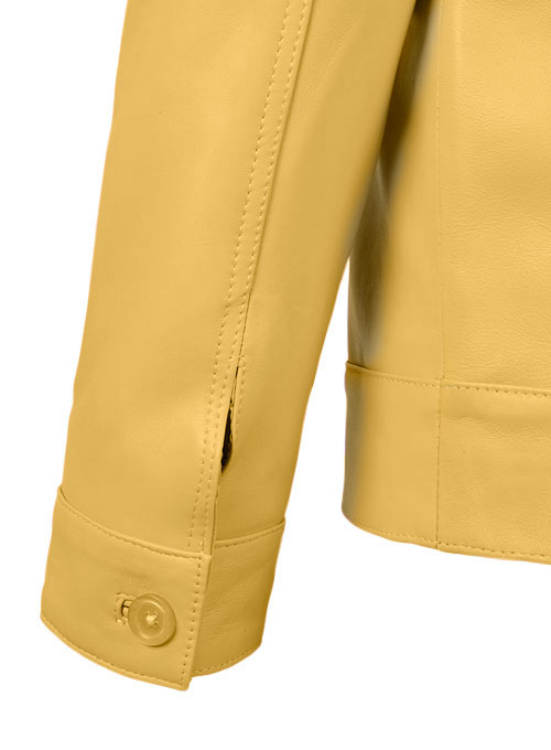 Yellow Transformers 4 Mark Wahlberg Leather Jacket