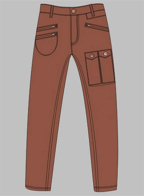 Cotton Cargo Pants : Made To Measure Custom Jeans For Men & Women,  MakeYourOwnJeans®