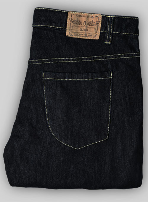 Archer Blue Jeans - Hard Wash - Look #511 : Made To Measure Custom Jeans  For Men & Women, MakeYourOwnJeans®