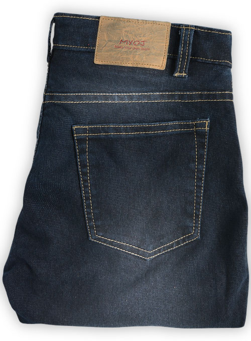 Astro Blue Stretch Jeans - Scrape Wash : Made To Measure Custom Jeans ...