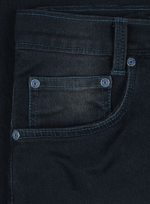 Astro Blue Scrape Wash Stretch Jeans - Look #295