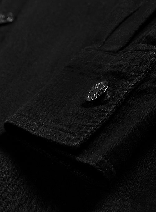 Black Denim Shirt - 7oz