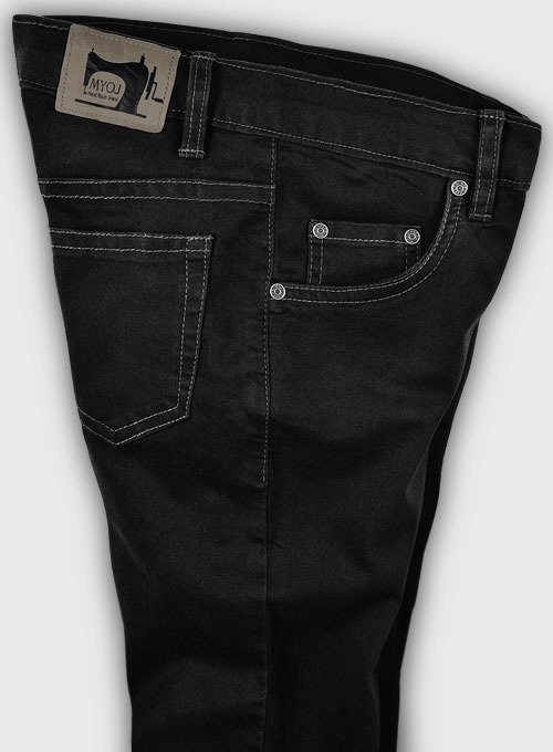 Black Body Hugger Stretch Jeans - Look #226