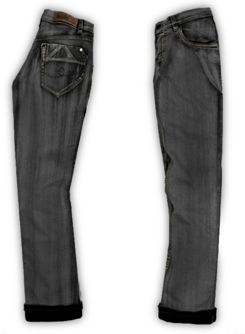 Black Body Hugger Stretch Jeans - Look # 231