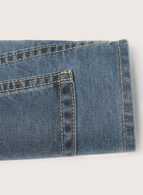 Blue Engine Jeans - Light Blue