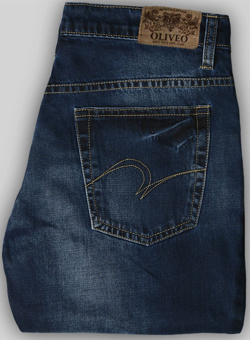 Blue Engine Jeans - Indigo Wash