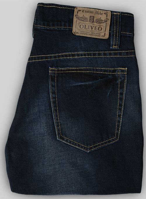 Blue Engine Jeans - Treated Hard Wash