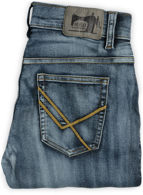 Body Sucker Vintage Wash Stretch Jeans - Look #338