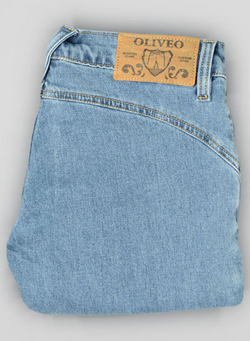 Body Wrapper Stretch Jeans - Light Blue - Look #307
