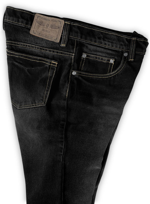 Bolt Heavy Black Jeans - Treated Hard Wash