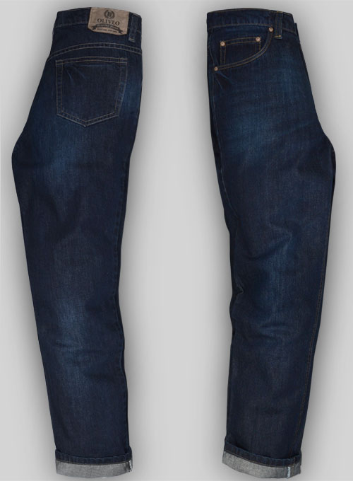 Bullet Denim Jeans - Hard Wash - Whiskers