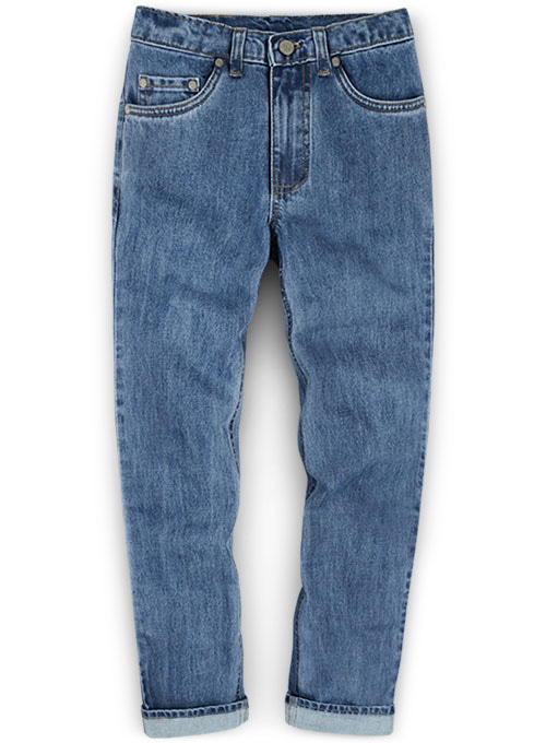 Bullet Denim Jeans - Light Blue : Made To Measure Custom Jeans For Men ...