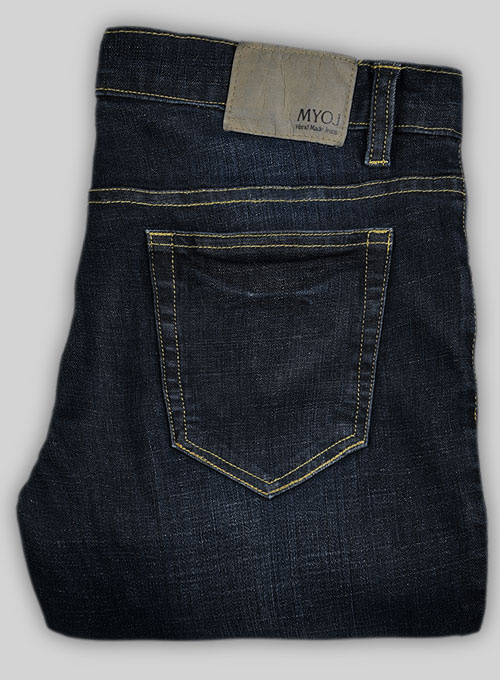 Chicago Blue Indigo Wash Whisker Stretch Jeans