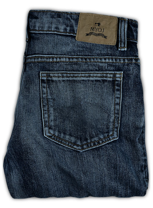 Classic Indigo Rinse Jeans - Vintage Wash, MakeYourOwnJeans®