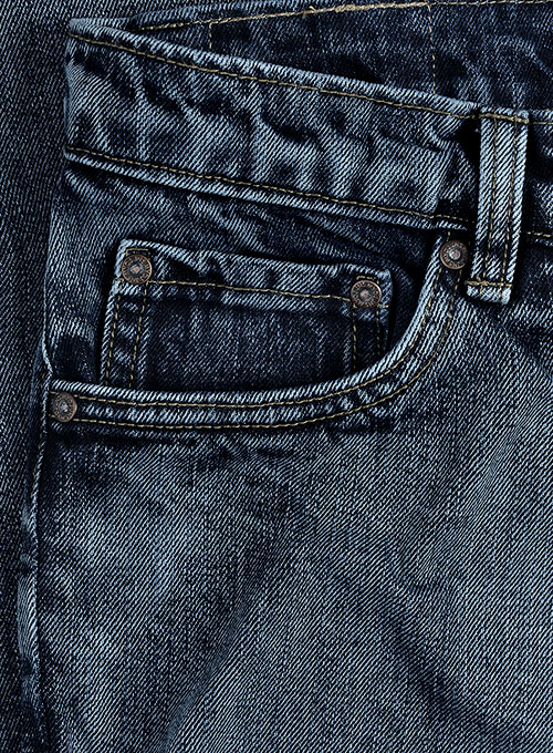 Classic Indigo Rinse Jeans - Vintage Wash