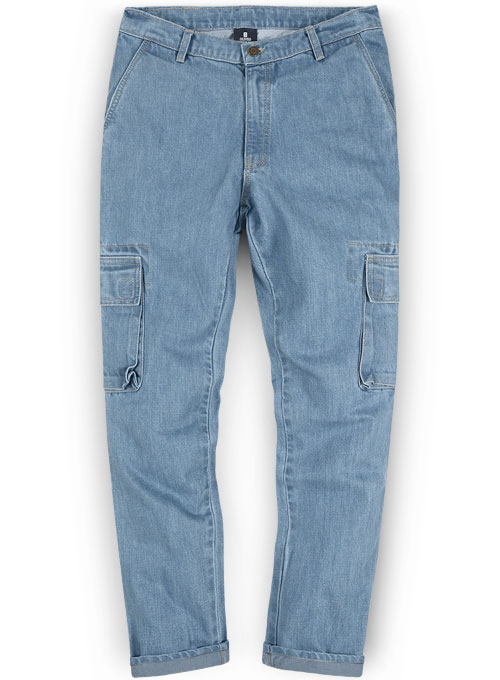 cargo denim skinny jeans