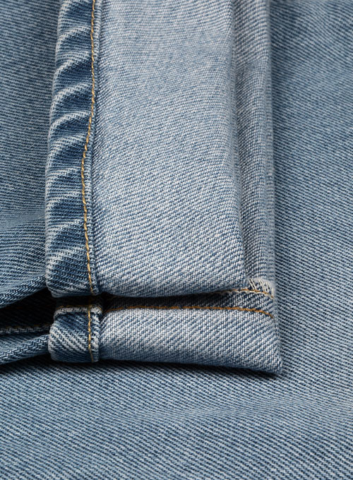 Classic Heavy Blue Jeans - Ice Wash