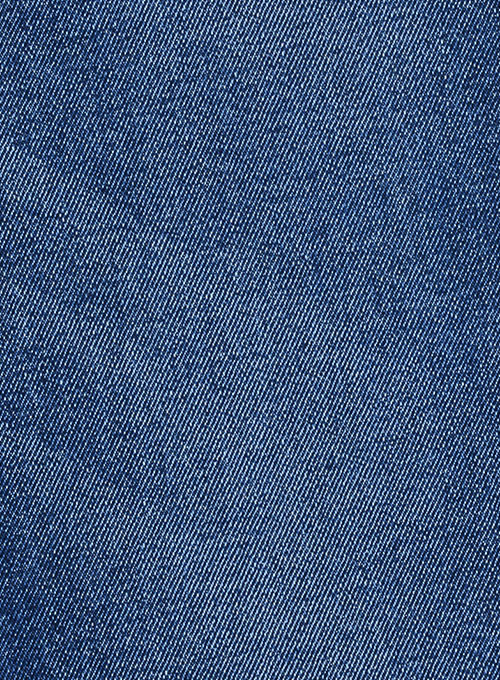 Classic Heavy Blue Indigo Wash Whisker Jeans - Click Image to Close