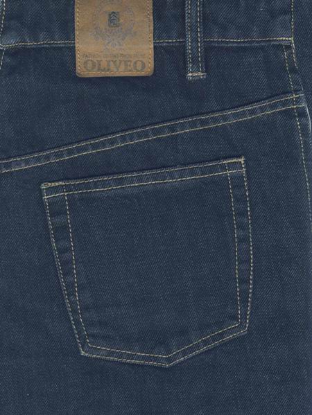 Coated Denim Blue