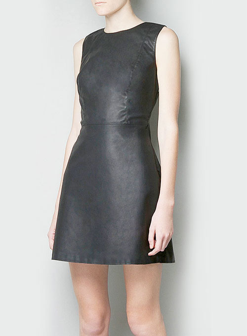Contour Leather Dress - # 760