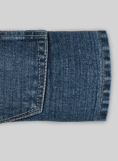 Cove Blue Blast Wash Stretch Jeans