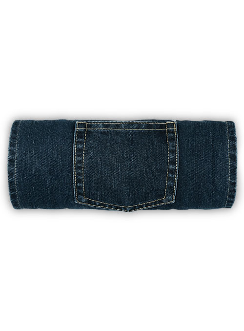 Crixus Blue Vintage Wash Jeans