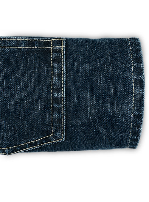 Crixus Blue Vintage Wash Jeans