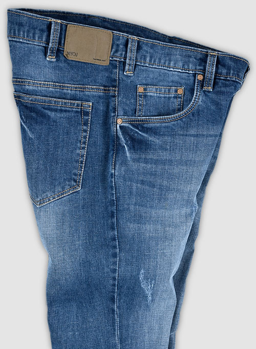 Dagger Stretch Stone Wash Ripped Jeans