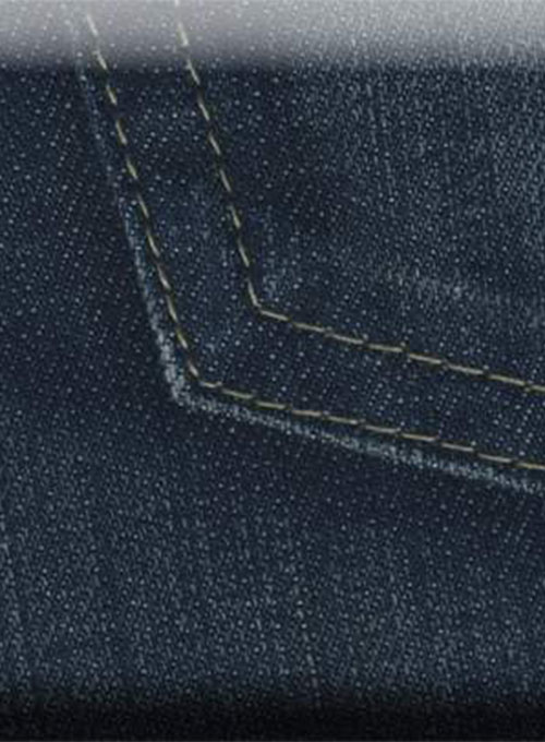 Deadly Dark Blue - Hard Washed Scraped Jeans