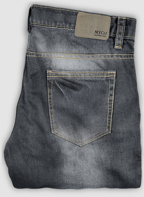 Denver Gray Hard Wash Whisker Jeans