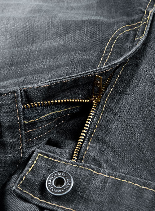 Denver Gray Hard Wash Whisker Jeans