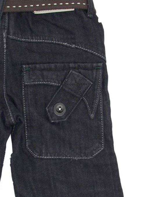 Designer Flap Pocket - Rear Button